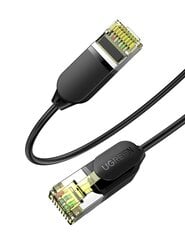 Сетевой кабель UGREEN NW149, Ethernet RJ45, Cat.7, FTP, 3 м (черный) цена и информация | Кабели и провода | pigu.lt