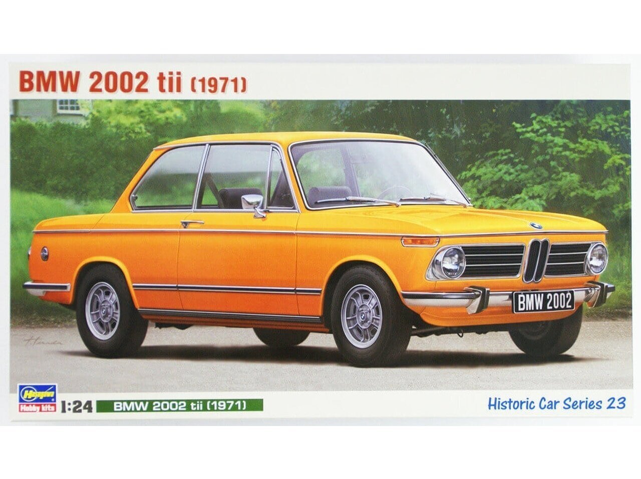 Hasegawa - BMW 2002 tii 1971, 1/24, 21123 kaina ir informacija | Konstruktoriai ir kaladėlės | pigu.lt