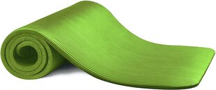 Gimnastikos kilimėlis NBR 183x61x1 cm, žalias kaina ir informacija | Kilimėliai sportui | pigu.lt