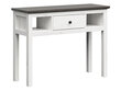 Rašomasis stalas BRW Hesen, šviesiai pilkas/pilkas kaina ir informacija | Kompiuteriniai, rašomieji stalai | pigu.lt