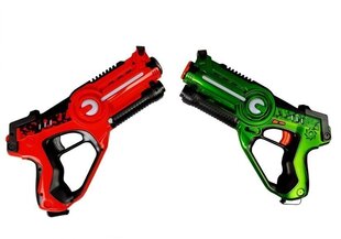 Lazerinių pistoletų ir kaukių rinkinys kaina ir informacija | Žaislai berniukams | pigu.lt