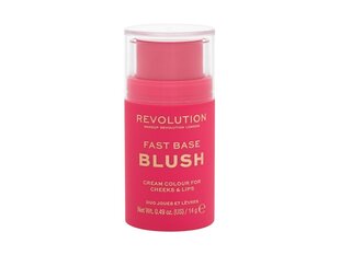 Makeup Revolution London Fast Base Blush румяна 14 г, Rose цена и информация | Бронзеры (бронзаторы), румяна | pigu.lt