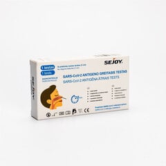Экспресс-тест на антиген из носового мазка, Sejoy, 1 шт. цена и информация | Экспресс-тесты на COVID-19 | pigu.lt