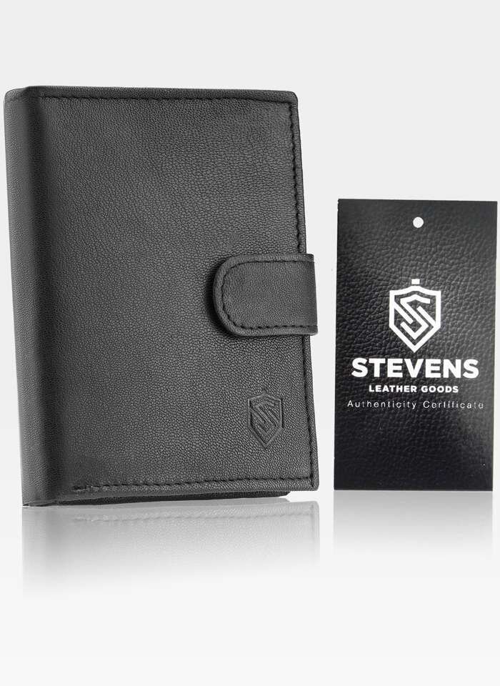 Dovanų rinkinys vyrams, piniginė su diržu Stevens 326A, medinėje dėžutėje kaina ir informacija | Vyriškos piniginės, kortelių dėklai | pigu.lt