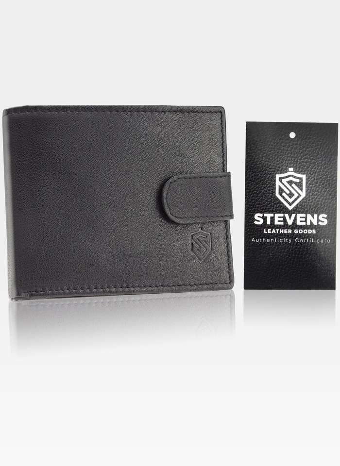 Dovanų rinkinys vyrams, piniginė su diržu Stevens 325A, medinėje dėžutėje kaina ir informacija | Vyriškos piniginės, kortelių dėklai | pigu.lt