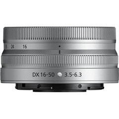 Nikon NIKKOR Z DX 16-50mm f/3.5-6.3 VR (Silver) - White box kaina ir informacija | Objektyvai | pigu.lt