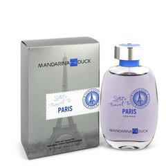 Туалетная вода Mandarina Duck Let's Travel to Paris EDT для мужчин 100 мл цена и информация | Мужские духи | pigu.lt