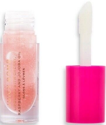 Lūpų blizgis Makeup Revolution Juicy Bomb Lip gloss, Watermelon, 4,6 ml цена и информация | Lūpų dažai, blizgiai, balzamai, vazelinai | pigu.lt
