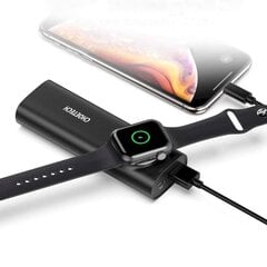 Зарядка Choetech 5000мАч USB 2.1A / Wireless Charger Qi MFI для Apple Watch, черный (T315) цена и информация | Зарядные устройства для телефонов | pigu.lt