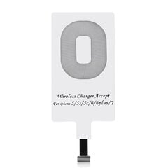 Адаптер для беспроводной зарядки Choietech Qi Lightning Induction Insert white (WP-IP) цена и информация | Choetech Мобильные телефоны, Фото и Видео | pigu.lt
