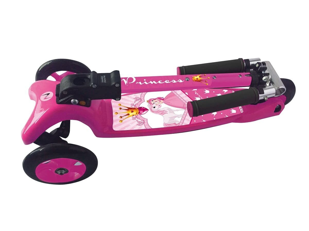 Triratis paspirtukas Nextreme Adventure Kid Princess, rožinis kaina ir informacija | Paspirtukai | pigu.lt