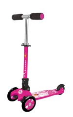 Самокат трехколесный Nextreme Adventure Kid Princess, розовый цвет цена и информация | Самокаты | pigu.lt