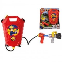 Водный пистолет пожарного с регулируемой струей и рюкзаком - Пожарный Сэм цена и информация | Игрушки для мальчиков | pigu.lt
