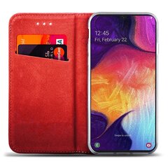 Чехол - книжка Hallo Smart Magnet Case для Xiaomi Poco F3, красный цена и информация | Чехлы для телефонов | pigu.lt