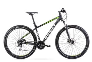 Dviratis Romet Rambler R9.2 2022, 17", juodas/žalias kaina ir informacija | ROMET Sportas, laisvalaikis, turizmas | pigu.lt