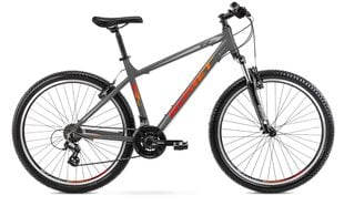 Kalnų dviratis Romet Rambler R7.0 27.5" 2022, tamsiai pilkas kaina ir informacija | Dviračiai | pigu.lt