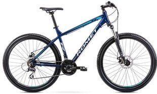 Kalnų dviratis Romet Rambler R7.1 27.5" 2022, mėlynas kaina ir informacija | Dviračiai | pigu.lt