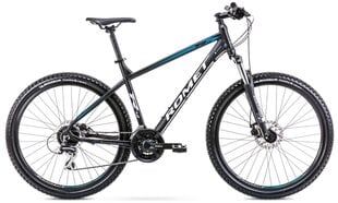Kalnų dviratis Romet Rambler R7.2 27.5" 2022, juodas/mėlynas kaina ir informacija | ROMET Sportas, laisvalaikis, turizmas | pigu.lt