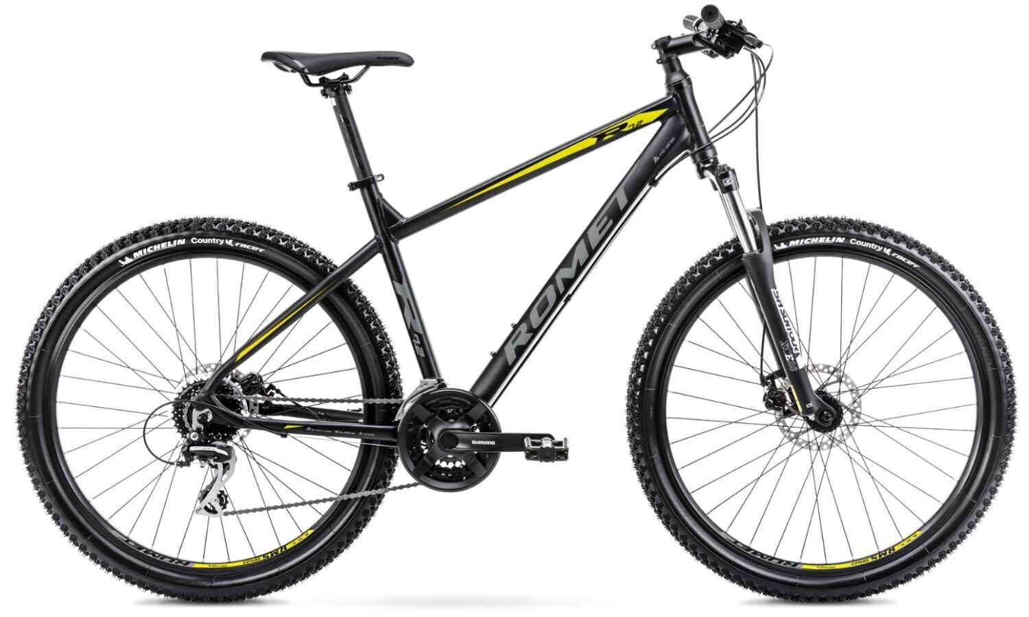 Kalnų dviratis Romet Rambler R7.2 27.5" 2022, juodas/pilkas kaina ir informacija | Dviračiai | pigu.lt