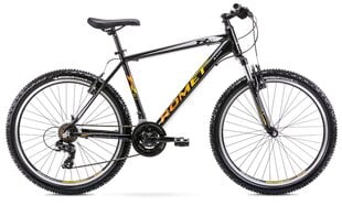 Горный велосипед Romet Rambler R6.1 26" 2022, черный/желтый цена и информация | Велосипеды | pigu.lt