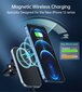 Swissten Mafsafe Air Vent Car Holder With 15W Wireless Charging Black kaina ir informacija | Telefono laikikliai | pigu.lt