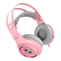 Edifier G4 TE Gaming Headphones with Mic / 7.1 Surround Sound / Pink kaina ir informacija | Ausinės | pigu.lt