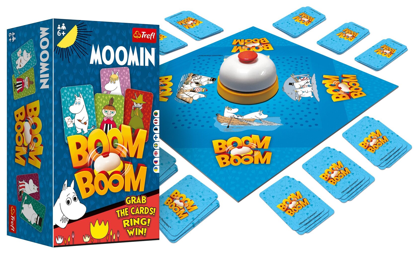 Stalo žaidimas Trefl Boom Boom Muminas kaina ir informacija | Stalo žaidimai, galvosūkiai | pigu.lt