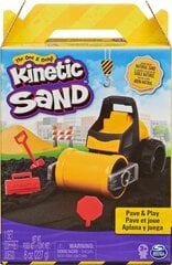 Kinetinio smėlio rinkinys „Statybų aikštelė“ Kinetic Sand kaina ir informacija | Žaislai berniukams | pigu.lt