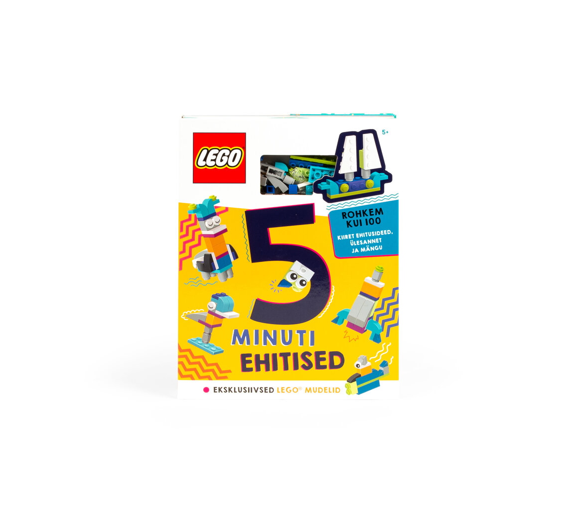 LEGO® Iconic Книга с заданиями Здания за 5 минут, на эстонском языке цена |  pigu.lt