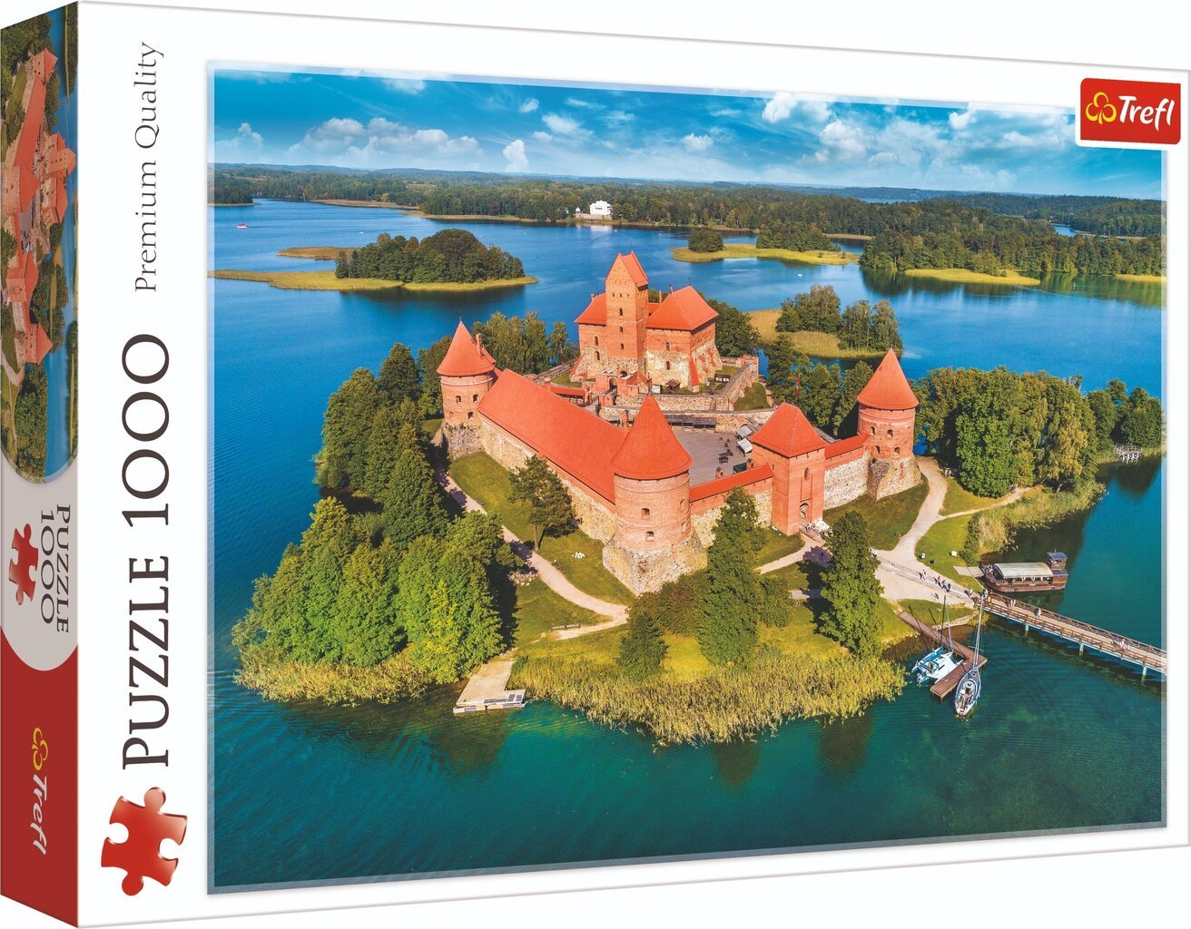 Dėlionė Trefl Trakų pilis, 1000 d. цена и информация | Dėlionės (puzzle) | pigu.lt