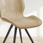 Homede Horsal kėdė, smėlio spalvos kaina ir informacija | Virtuvės ir valgomojo kėdės | pigu.lt