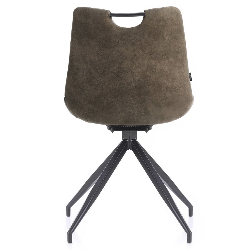 Kėdė Homede Sahari, šviesiai ruda kaina ir informacija | Virtuvės ir valgomojo kėdės | pigu.lt