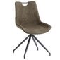 Kėdė Homede Sahari, šviesiai ruda kaina ir informacija | Virtuvės ir valgomojo kėdės | pigu.lt