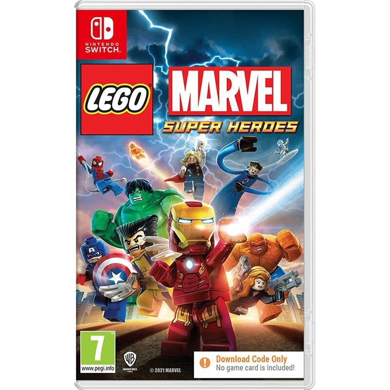 Lego Marvel Super Heroes, Nintendo Switch kaina ir informacija | Kompiuteriniai žaidimai | pigu.lt