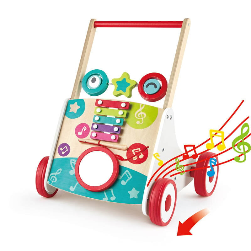 Muzikinis stumdukas Hape My First Musical Walker, E0383 kaina ir informacija | Žaislai kūdikiams | pigu.lt