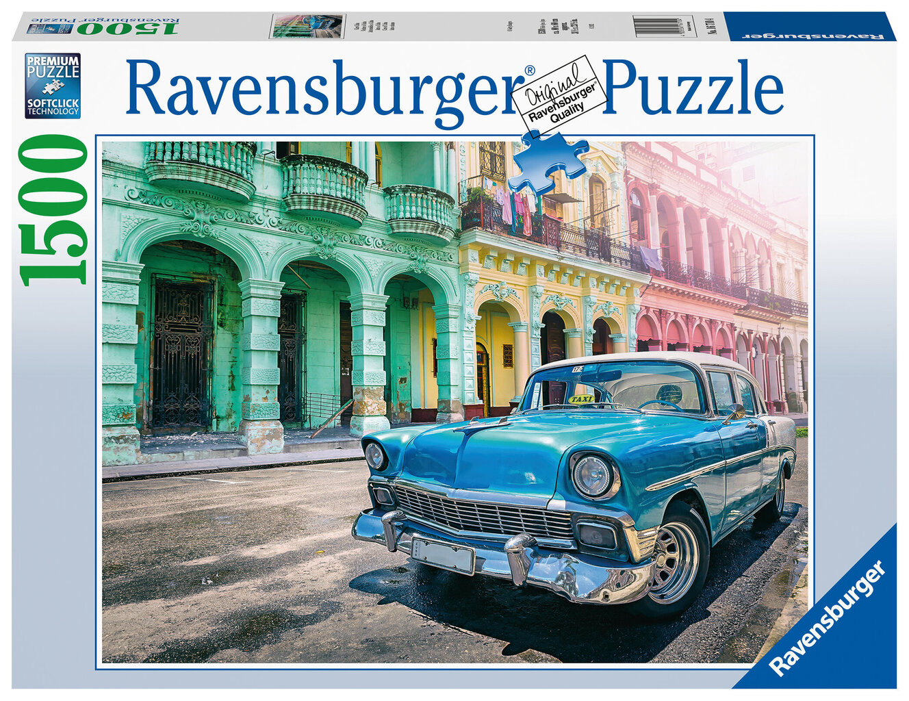 Dėlionė Ravensburger Cubos automobilis, 1500 d., 16710 kaina ir informacija | Dėlionės (puzzle) | pigu.lt