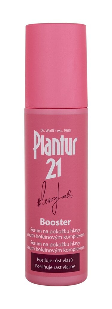 Plaukų augimą skatinantis serumas Plantur 21 longhair Booster 125 ml цена и информация | Priemonės plaukų stiprinimui | pigu.lt