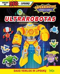 Ultrarobotas. Superherojus (su lipdukais) kaina ir informacija | Lavinamosios knygos | pigu.lt