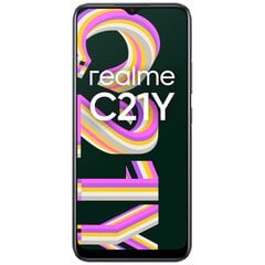 Realme C21Y, 64GB, Dual SIM, Black цена и информация | Мобильные телефоны | pigu.lt