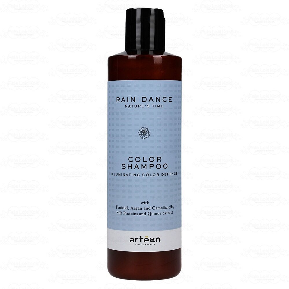 Šampūnas dažytiems plaukams Artego Rain Dance Color Shampoo, 250 ml kaina ir informacija | Šampūnai | pigu.lt