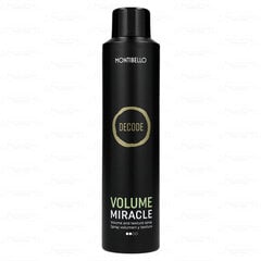 Спрей, придающий объем Decode Volumen Miracle Montibello (250 ml) цена и информация | Средства для укладки волос | pigu.lt