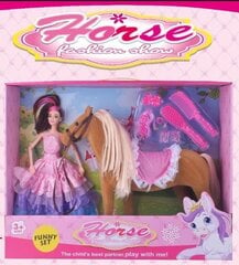 Žaislinis arklys su lėle kaina ir informacija | Žaislai mergaitėms | pigu.lt