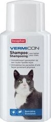 Antiparazitinis šampūnas katėms Beaphar Beap vermicon, 200 ml kaina ir informacija | Kosmetinės priemonės gyvūnams | pigu.lt