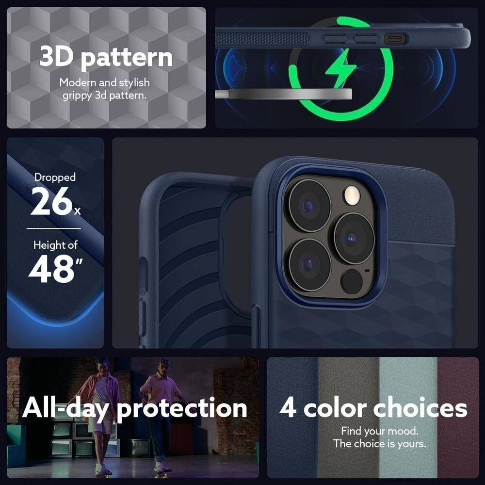 Caseology Parallax dėklas midnight blue iPhone 13 Pro цена и информация | Telefono dėklai | pigu.lt