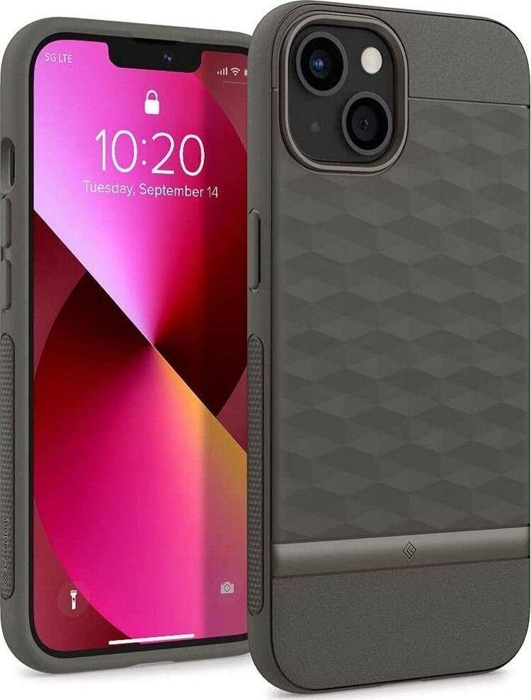 Caseology Parallax dėklas ash grey iPhone 13 kaina ir informacija | Telefono dėklai | pigu.lt