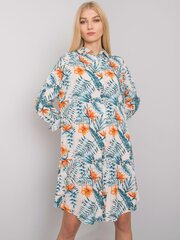 светло-бежевое платье с узором dover rue paris цена и информация | Женские блузки, рубашки | pigu.lt
