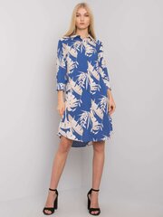 темно-синее платье-рубашка saray rue paris цена и информация | Женские блузки, рубашки | pigu.lt