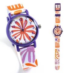 Детские часы - Листья, DJECO DD00433 цена и информация | Аксессуары для детей | pigu.lt