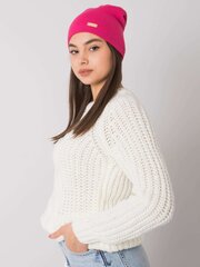 Женский комплект RUE PARIS, зимняя шапка и шарф, светло-розовый  цена и информация | Женские шапки | pigu.lt