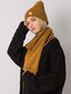 Kepurės ir šaliko komplektas moterims Rue Paris, rudas цена и информация | Kepurės moterims | pigu.lt